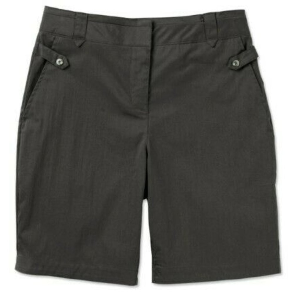 ExOfficio Women's Kiawah Travel Shorts Dark Pebble